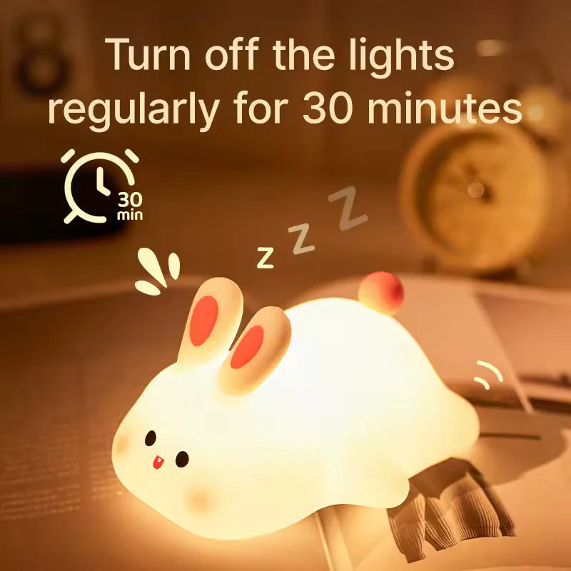 Cute rabbit lamp